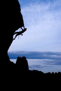 Climbing Smith Rock Professional Stock Photographer
