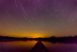 Oregon Cascade Lakes lava lake Star Trails Photographer