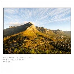 table mountain cape town s.a. travel photographer