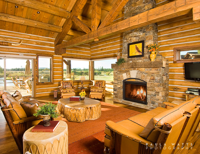 Log Home | Bend, OR Architectural Photographer